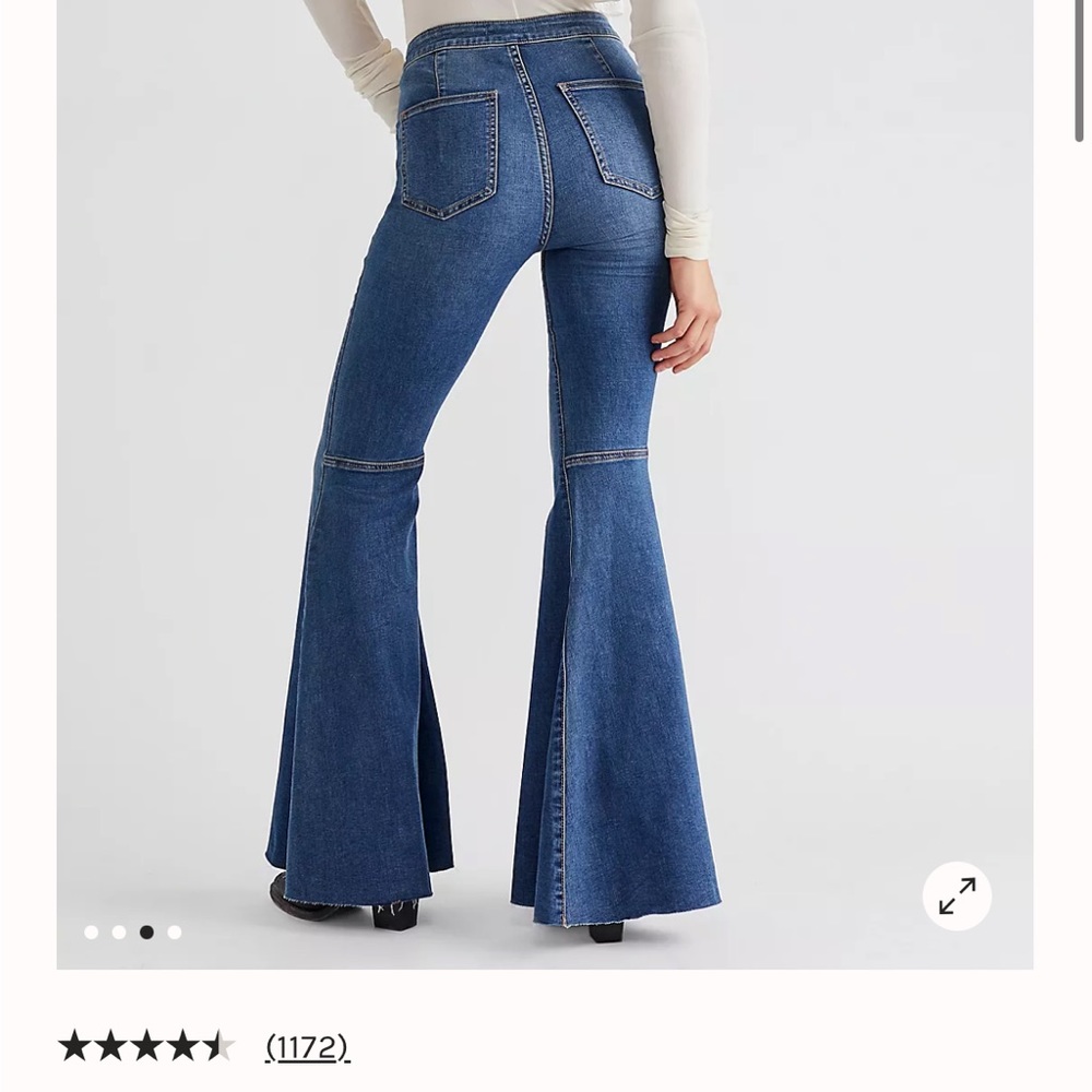 Free people flare jeans size 29